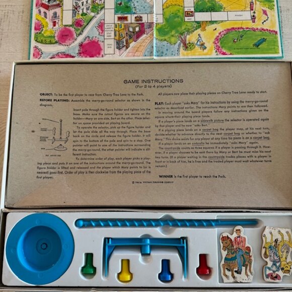 Rare, vintage 1964 Whitman Walt Disney's Mary Poppins Game - Picture 7 of 12